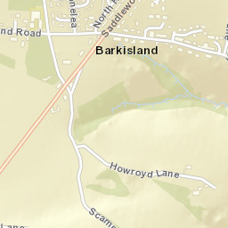 Barkisland Street Map