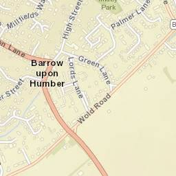 Barrow upon Humber Street Map