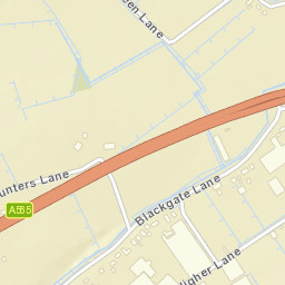 357 Blackgate Lane, Preston, Lancashire PR4 Street Map