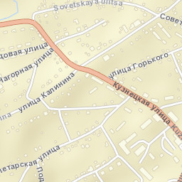 Sosnovka Street Map