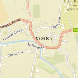 Croston Street Map