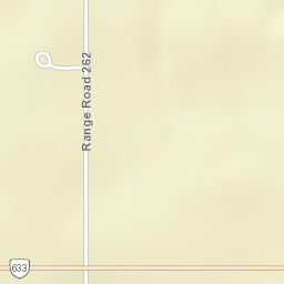 Range Road 262, Sturgeon County, AB Street Map