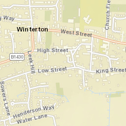 Winterton Street Map