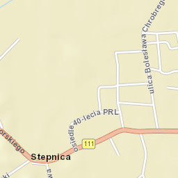Stepnica Street Map