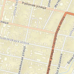 Buguruslan Street Map