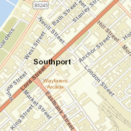 Southport Street Map