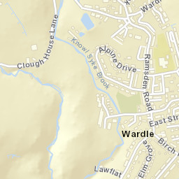 Wardle Street Map