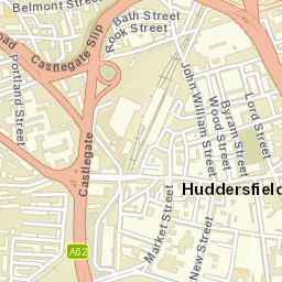 Huddersfield Street Map