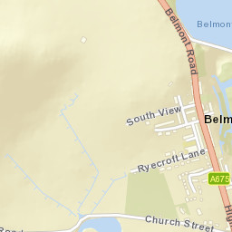 114 Belmont Road, Belmont, Bolton Lancashire, Bolton, Blackbu Street Map