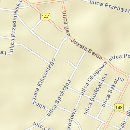 Łobez Street Map