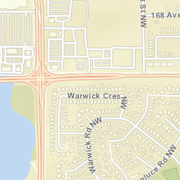 304 Warwick Rd NW, Edmonton, AB T5X 4P9 Street Map