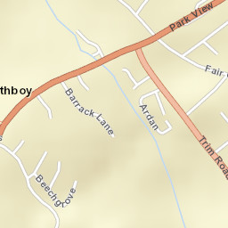 Athboy Street Map