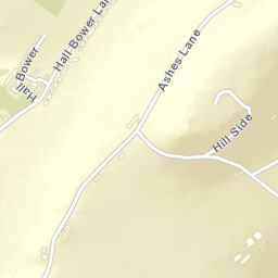 60 Castle Hill Side, Almondbury, Huddersfield Street Map