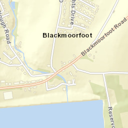 Blackmoorfoot Street Map