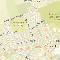 Hemsworth Street Map