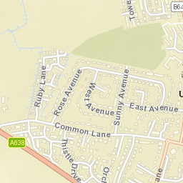 Upton Street Map