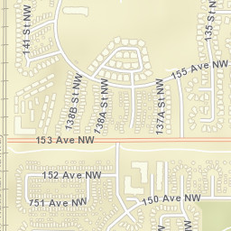 153 Ave NW, Edmonton, AB T6V, Canada Street Map