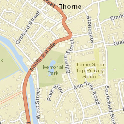 Thorne Street Map