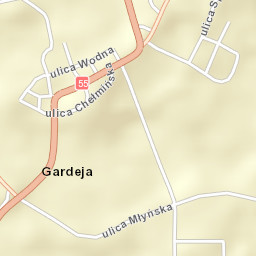 Gardeja Street Map