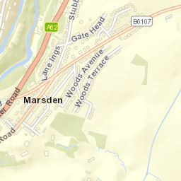 Marsden Street Map