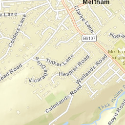 130-142 Wessenden Head Road, Meltham Street Map