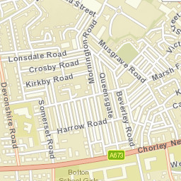 45 Lowndes Street, Heaton, Bolton BL1, UK Street Map