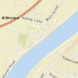 Burringham Street Map