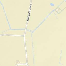 Small Ln S, Halsall, Lancashire L39, UK Street Map