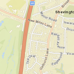 Shevington Street Map