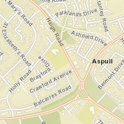 Wigan Road, Aspull, Wigan, Greater Manchester Street Map
