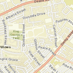 269 Derby Street, Bolton, Lancashire Street Map