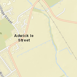 Adwick le Street Street Map