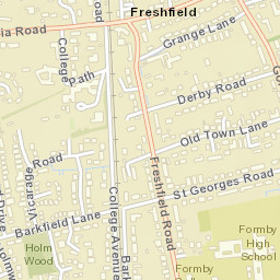 50 Victoria Road, Formby, Liverpool, Merseyside L37 7DD, UK Street Map