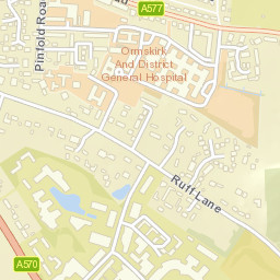 54 Ruff Lane, Ormskirk, Lancashire L39 4UL, UK Street Map