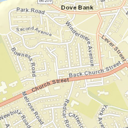 Little Lever Street Map