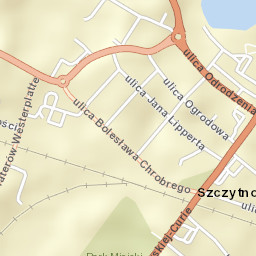 Szczytno Street Map