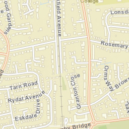 Formby Street Map