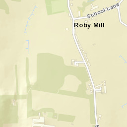 24 Roby Mill, Up Holland, Lancashire WN8 Street Map