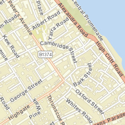 Cleethorpes, North East Lincolnshire DN35, UK Street Map