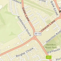 Whitefield Street Map