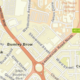 9 Eleanor Street, Oldham, Greater Manchester Street Map