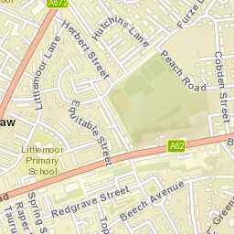 Borough of Oldham Street Map