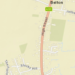 Belton Street Map