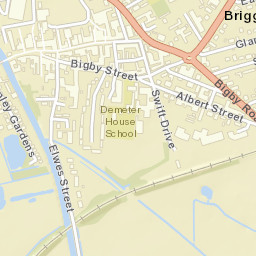 Brigg Street Map