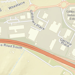 Railway Road, Skelmersdale, Lancashire WN8 Street Map