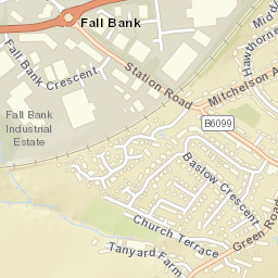 Dodworth Street Map