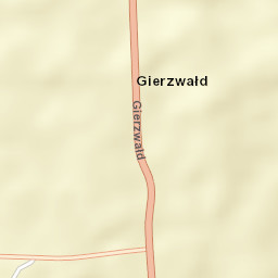Gierzwałd Street Map