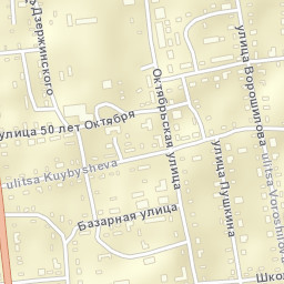 Kuzovatovo Street Map