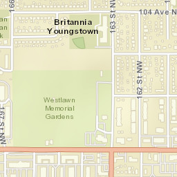 10203 163 Street Northwest, Edmonton Street Map