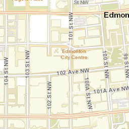 10204-10224 99 Street Northwest, Edmonton, AB T5J Street Map